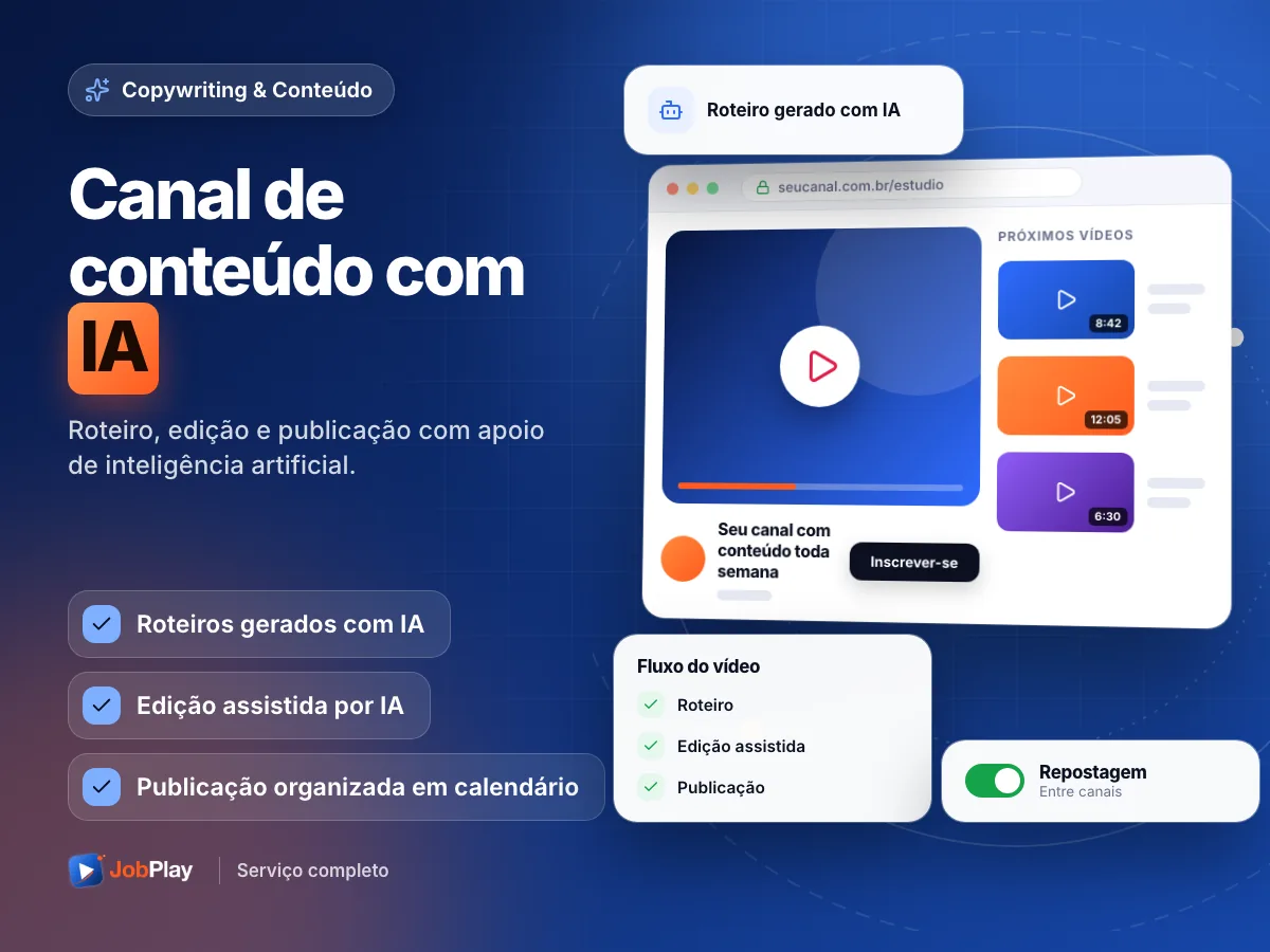 Canal de Conteúdo com IA