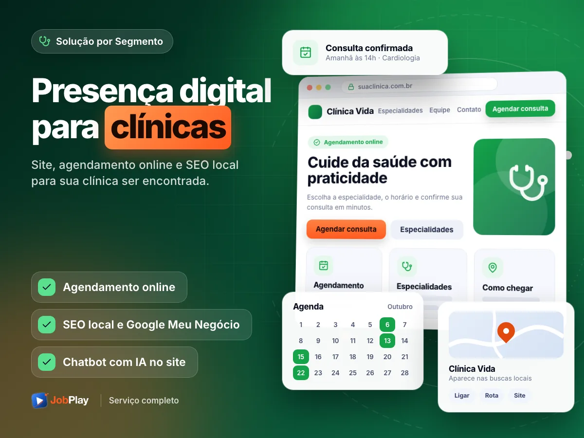 Presença Digital Completa para Clínicas